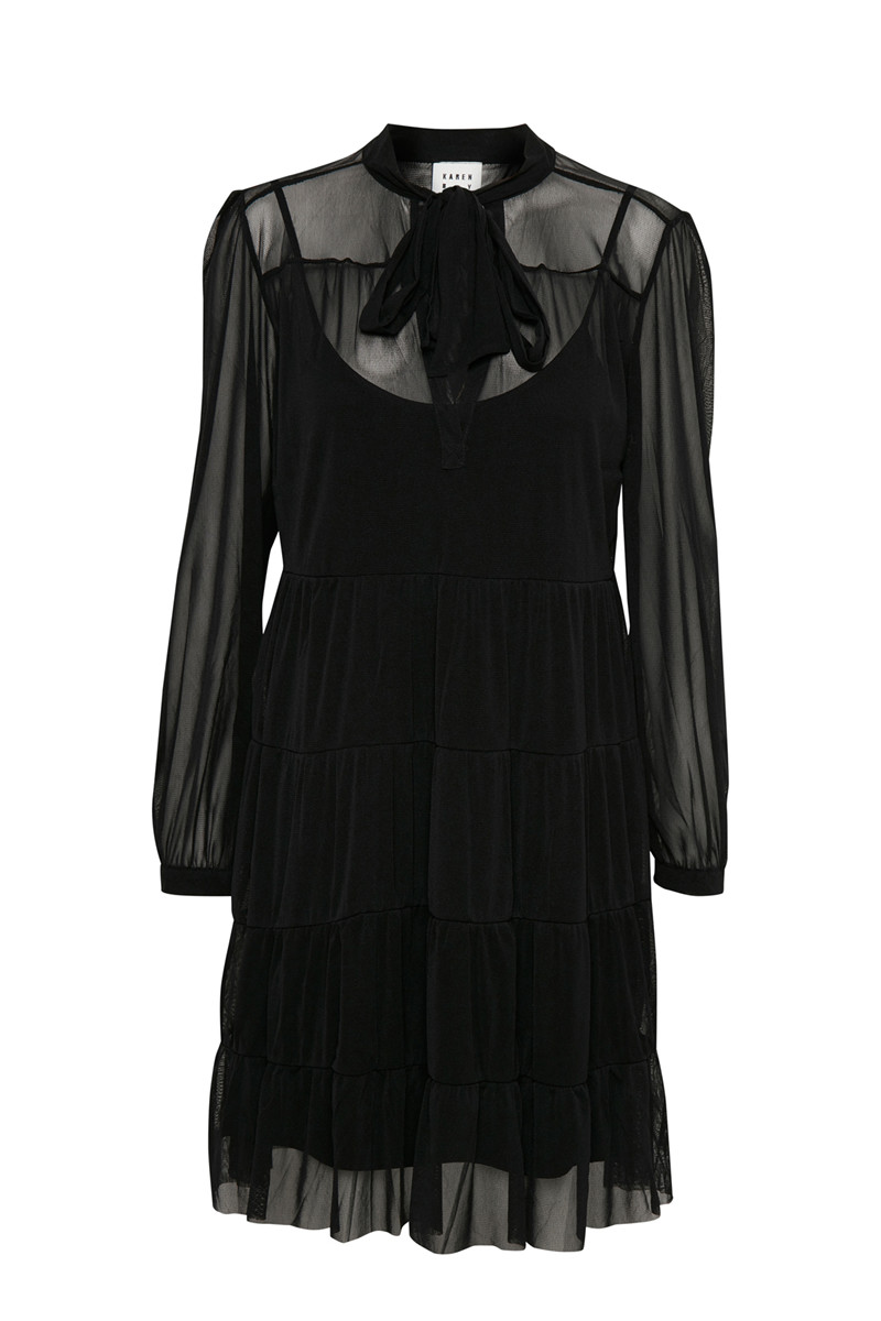 KAREN BY SIMONSEN PEONYKB DRESS 10103078 (Meteorite 194008, S)