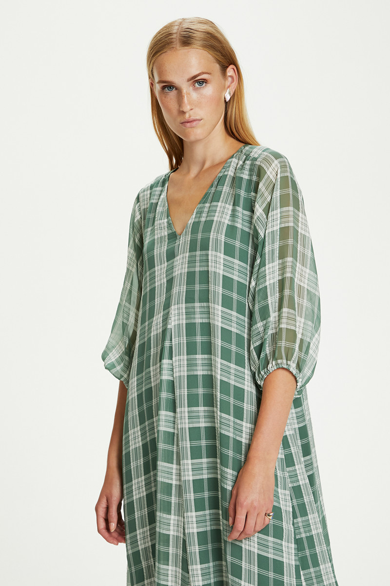KAREN BY SIMONSEN GREEN DRESS 10103471 176212 (Sea Spray, 36)