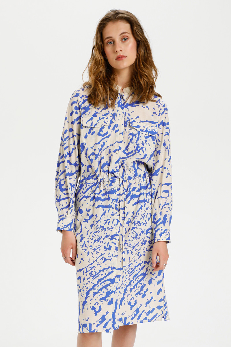 KAREN BY SIMONSEN ABBYKB DRESS 10103712 102285 (Blue Willow, 38)