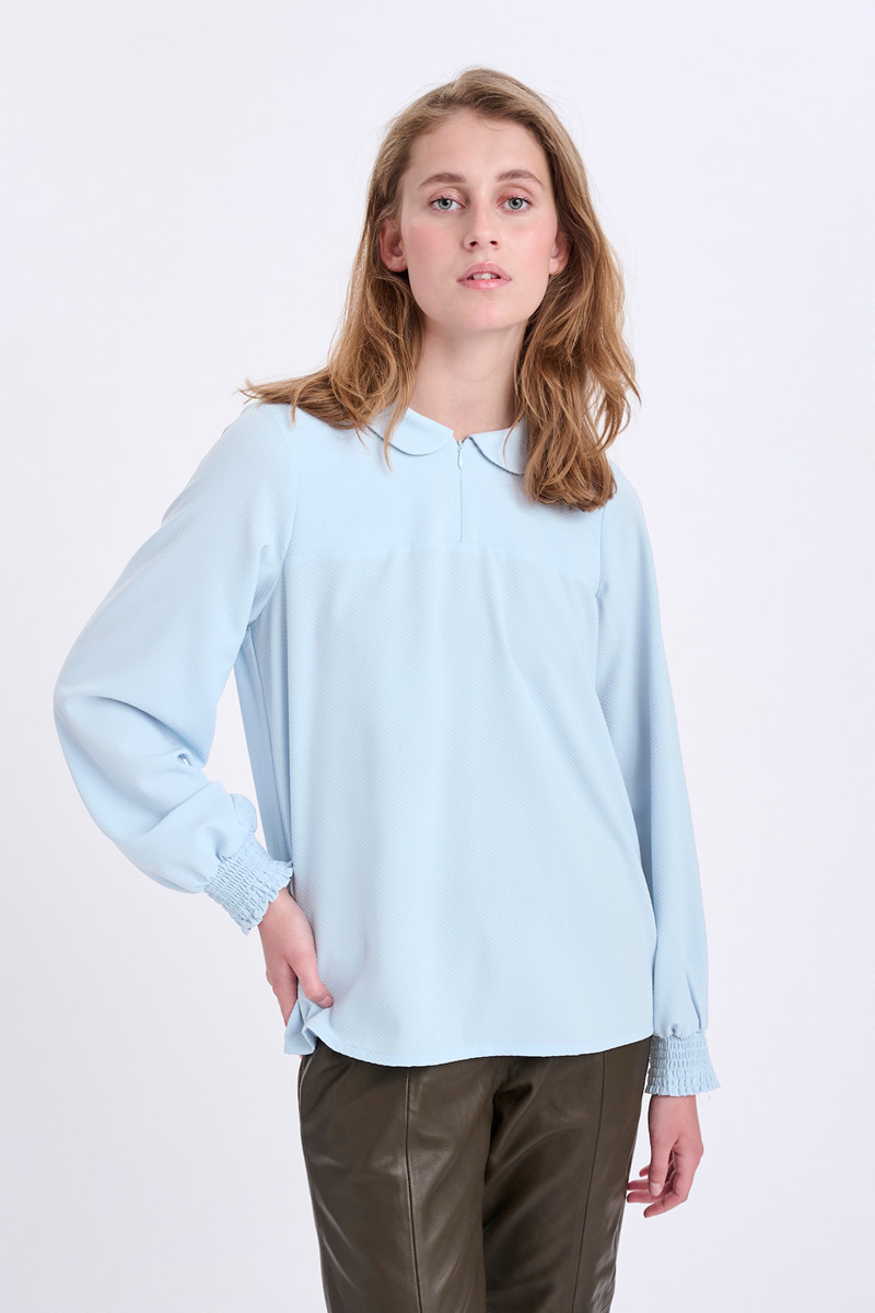 KAREN BY SIMONSEN ATHENEKB BLOUSE 10103752 144115 (Cashmere Blue, 36)