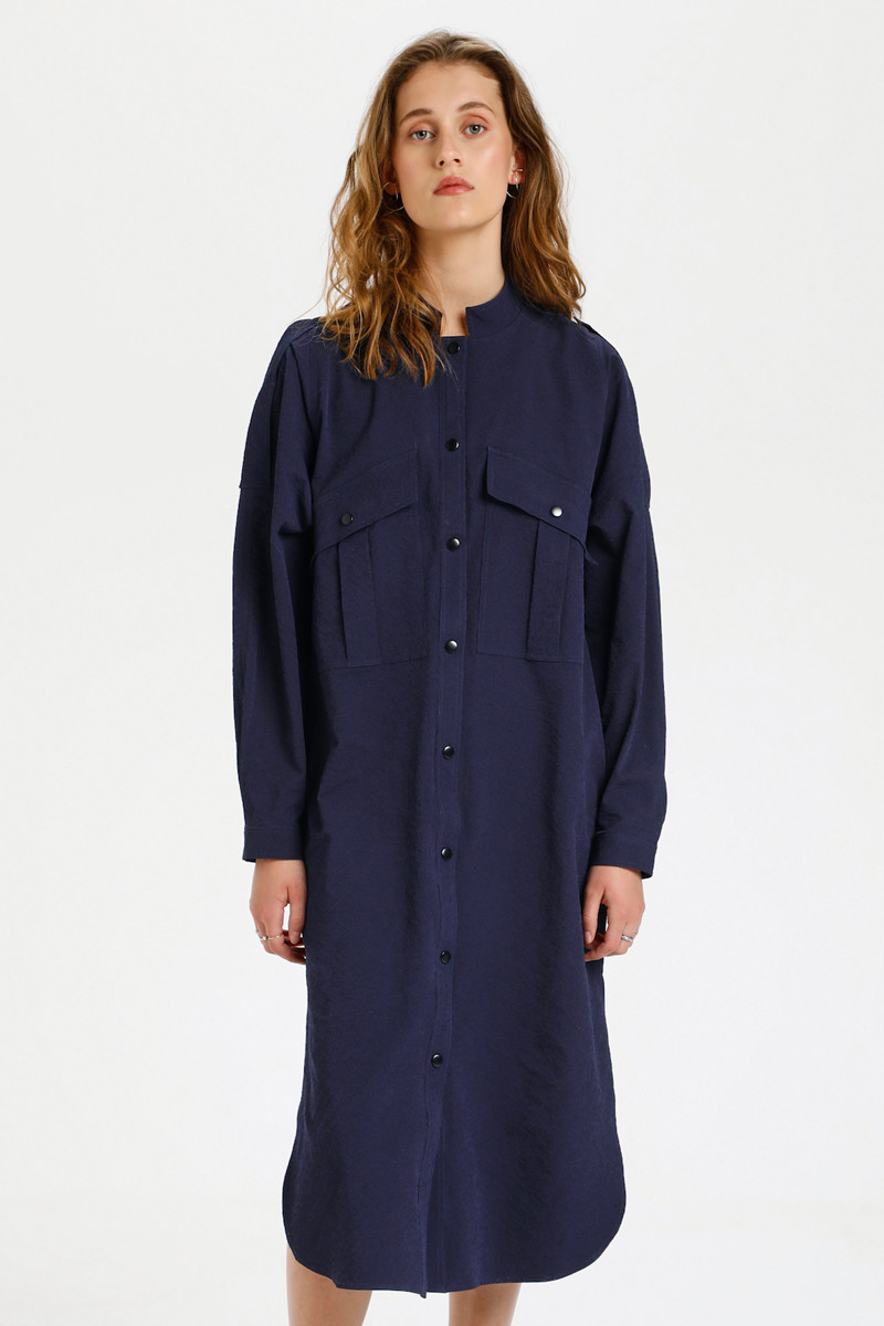 KAREN BY SIMONSEN ADENKB SHIRT DRESS 10103762 193924 (Night Sky, 38)