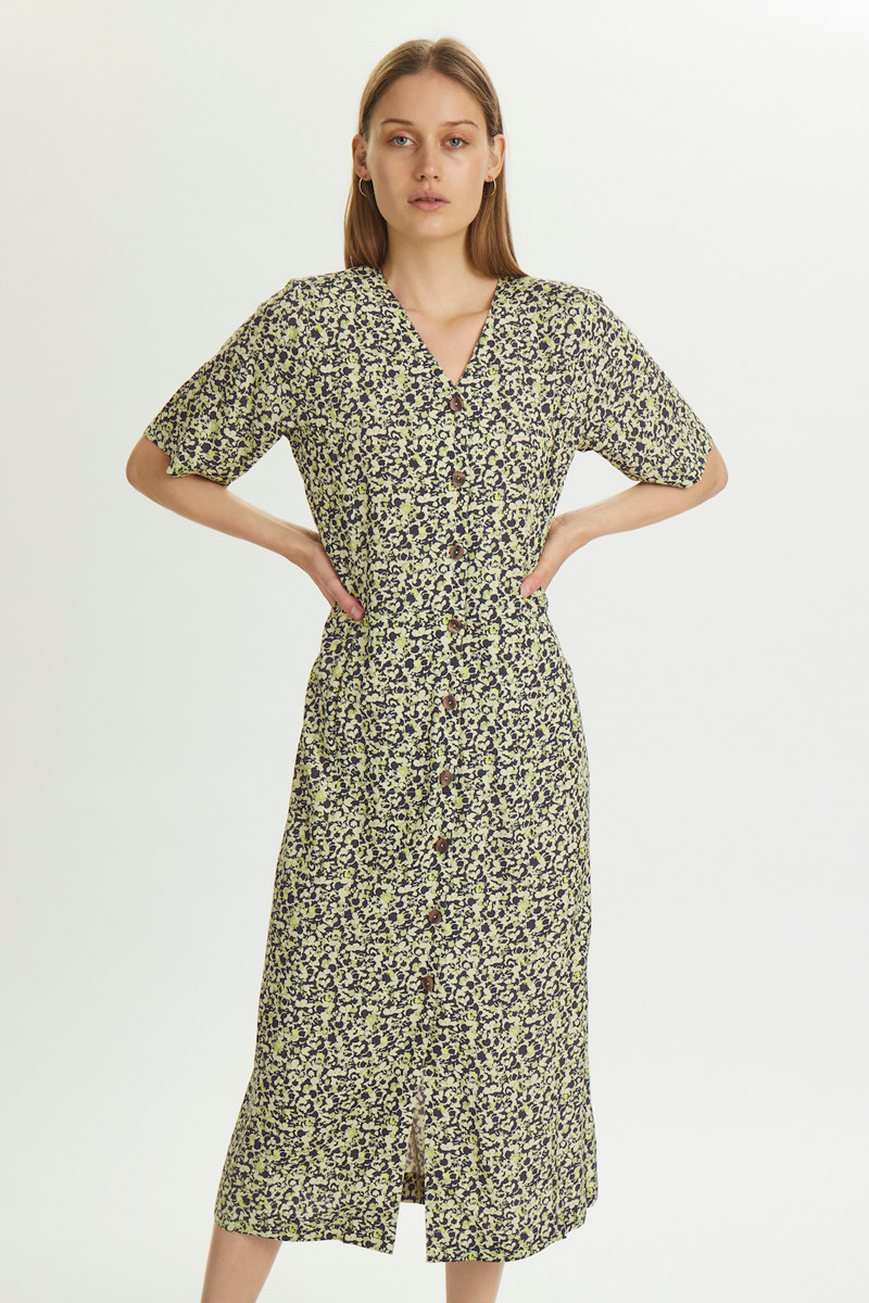 KAREN BY SIMONSEN BREEKB DRESS 10103785 102528 (Green Marengs, 36)