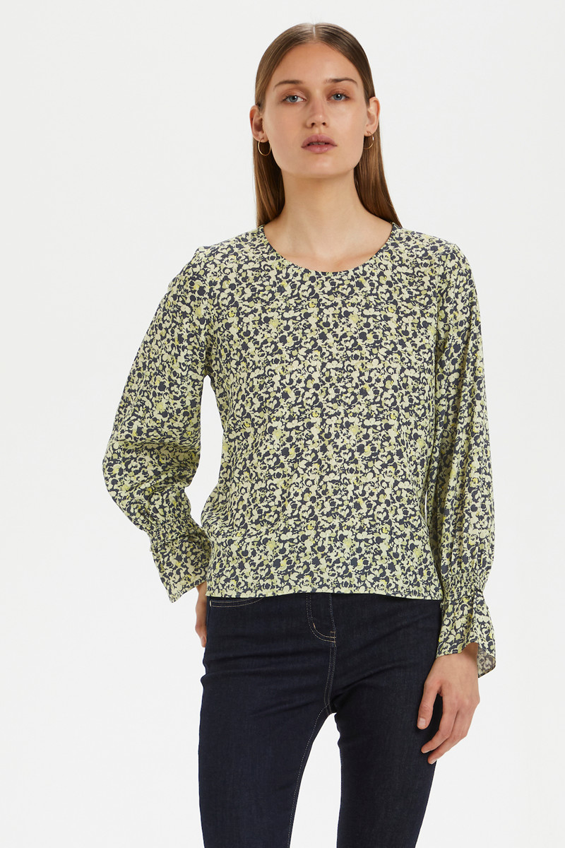 KAREN BY SIMONSEN BREEKB BLOUSE 10103786 102528 (Green Marengs, 44)