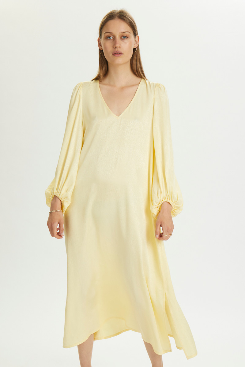 KAREN BY SIMONSEN BOAKB DRESS 10103828 110616 (Pastel Yellow, 44)