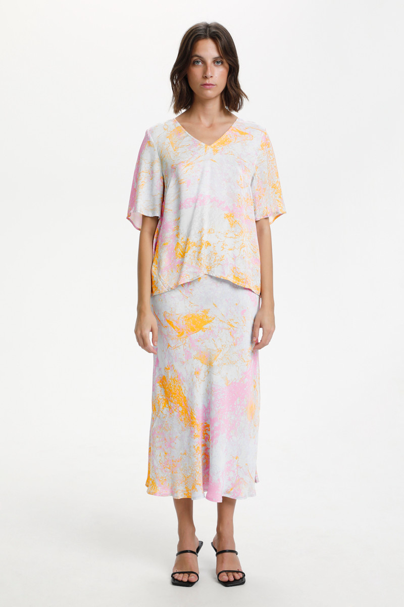 KAREN BY SIMONSEN CHLOKB BLOUSE 10103849 102656 (Pink Dash, 38)
