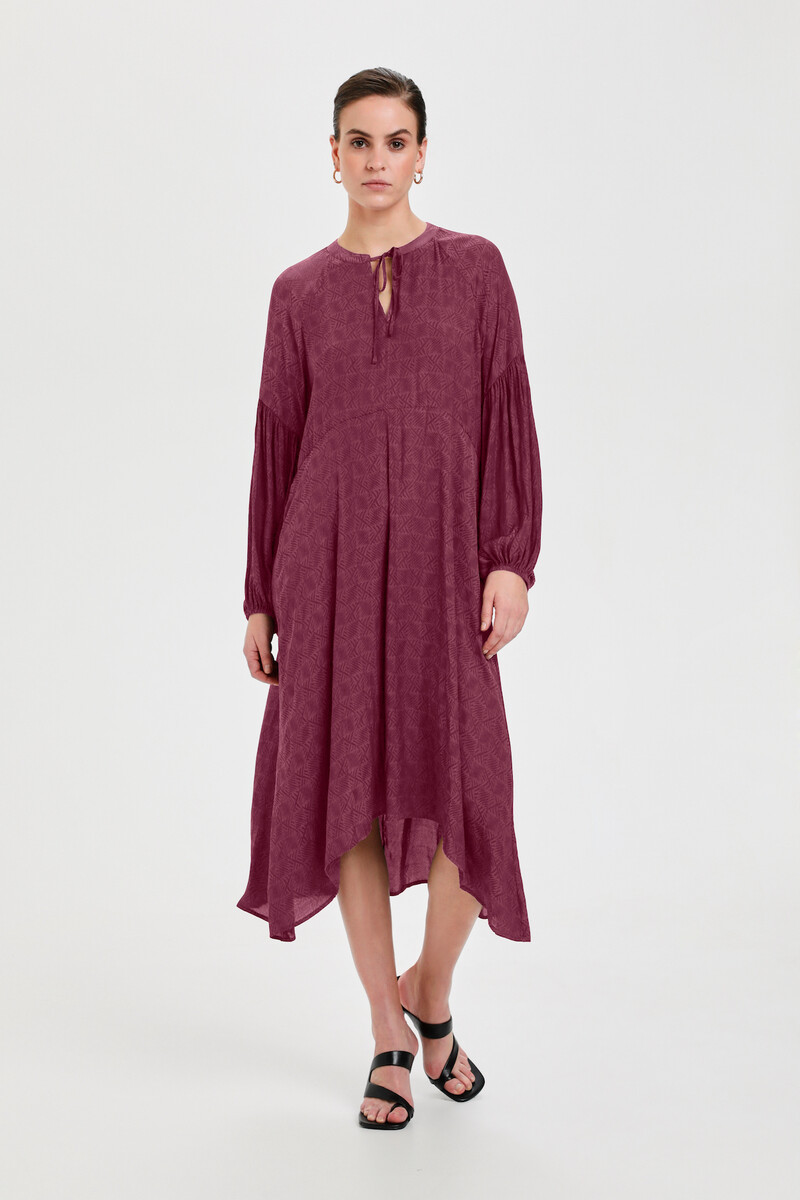 KAREN BY SIMONSEN EMEYKB DRESS 10104014 191716 (Mauve Wine, 42)