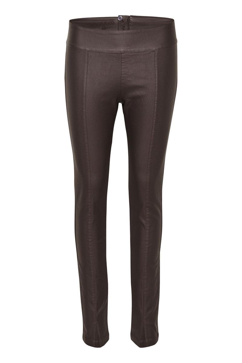 CREAM BELUS SLIT ANKLE PANTS KATY FIT 10603762