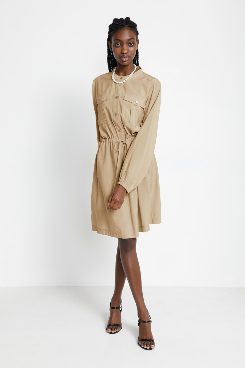 My Essential Wardrobe Mwfranco Kjole, Farve: Hvid, Størrelse: 34, Dame