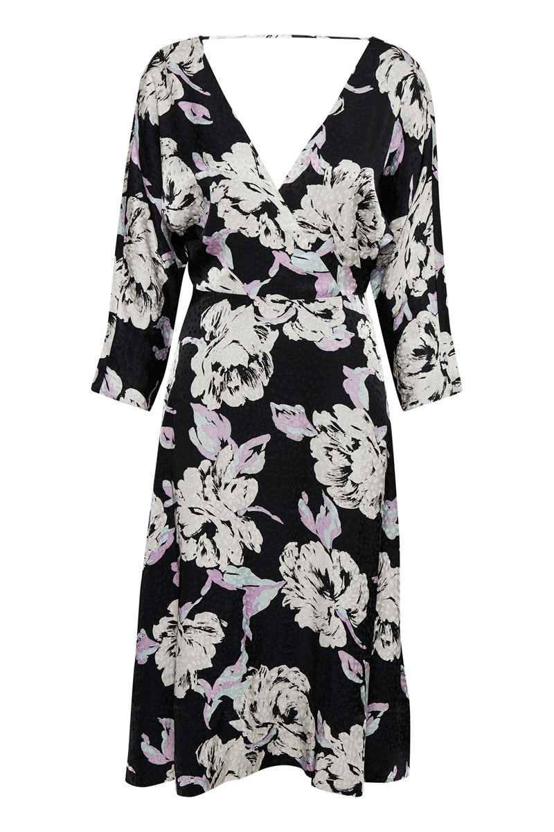 GESTUZ FLICA DRESS (Blue Flower 90549, 36)