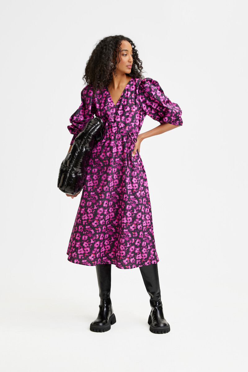 GESTUZ DAYAGZ DRESS 10906442 103310 (Pink Flower, 34)