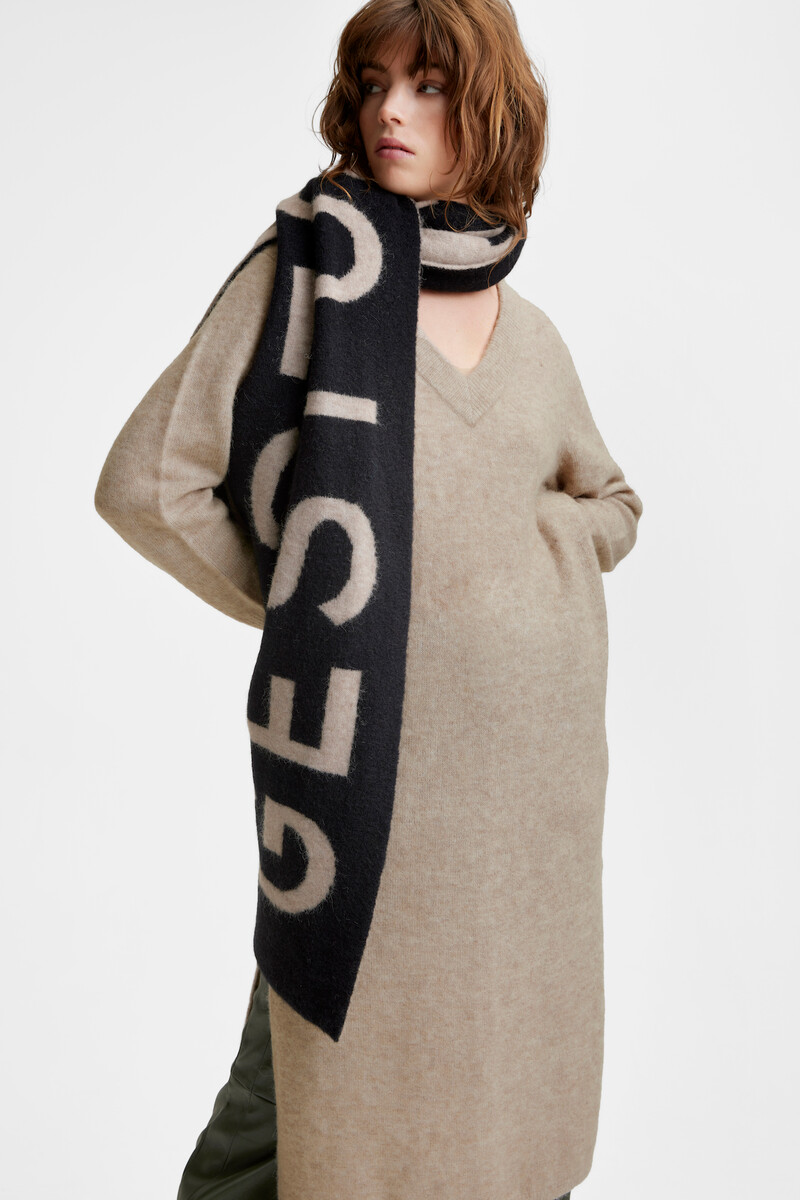 GESTUZ ALPHAGZ LONG DRESS 10906549 1512141 (Warm Sand Melange, S)