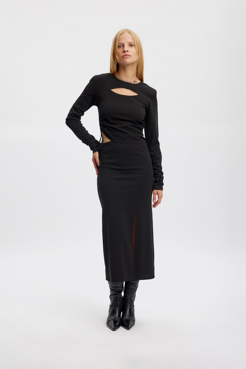 GESTUZ SELAHGZ DRESS 10906609 100017 (Black, 36)