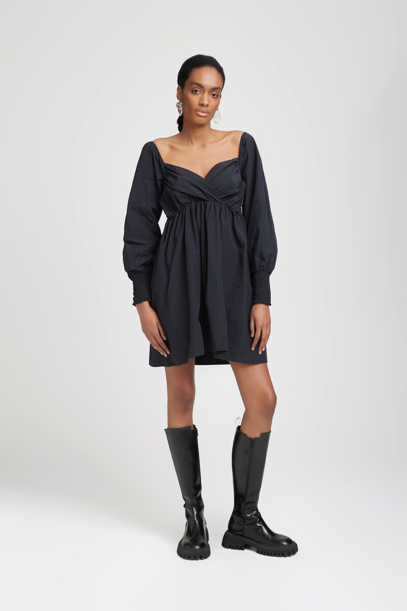 GESTUZ DITTAGZ DRESS 10906635 100017 (Black, 36)