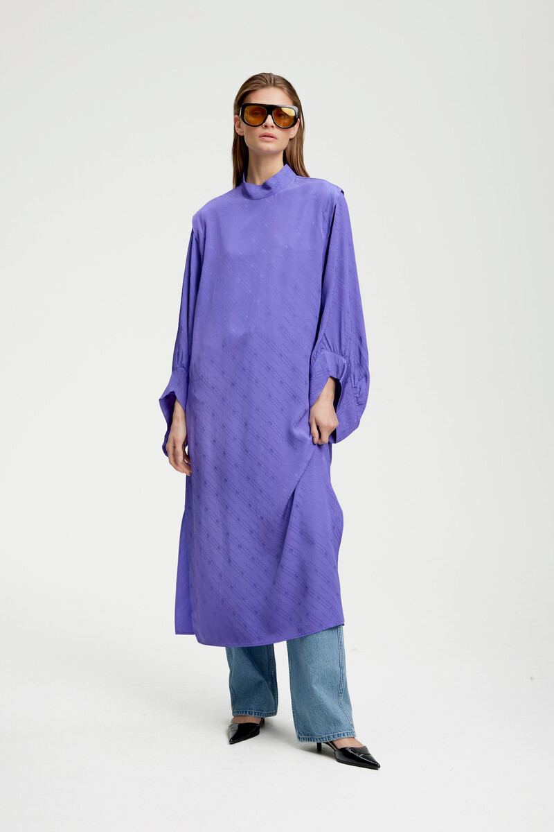 GESTUZ JACQLINGZ LONG DRESS 10906817 183840 (Purple Opulence, 38)