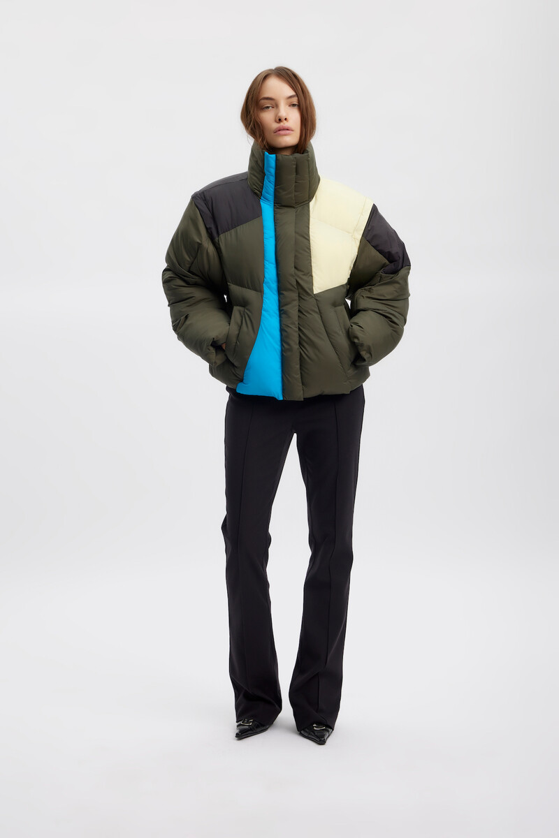 6: GESTUZ HAVANGZ 2IN1 PUFFER JACKET 10908185 190414 (Forest Night, 38)