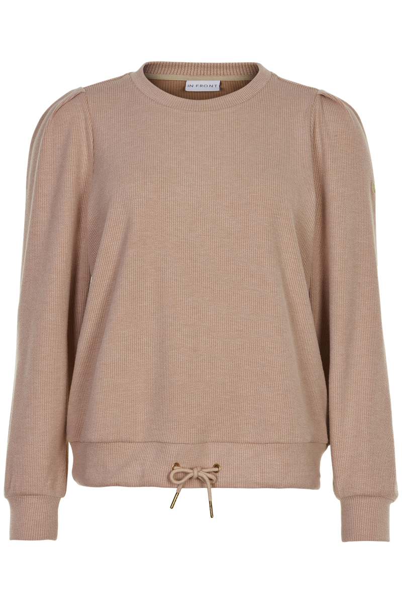 IN FRONT MUDY BLUSE 14592 825 (Camel, XXL)