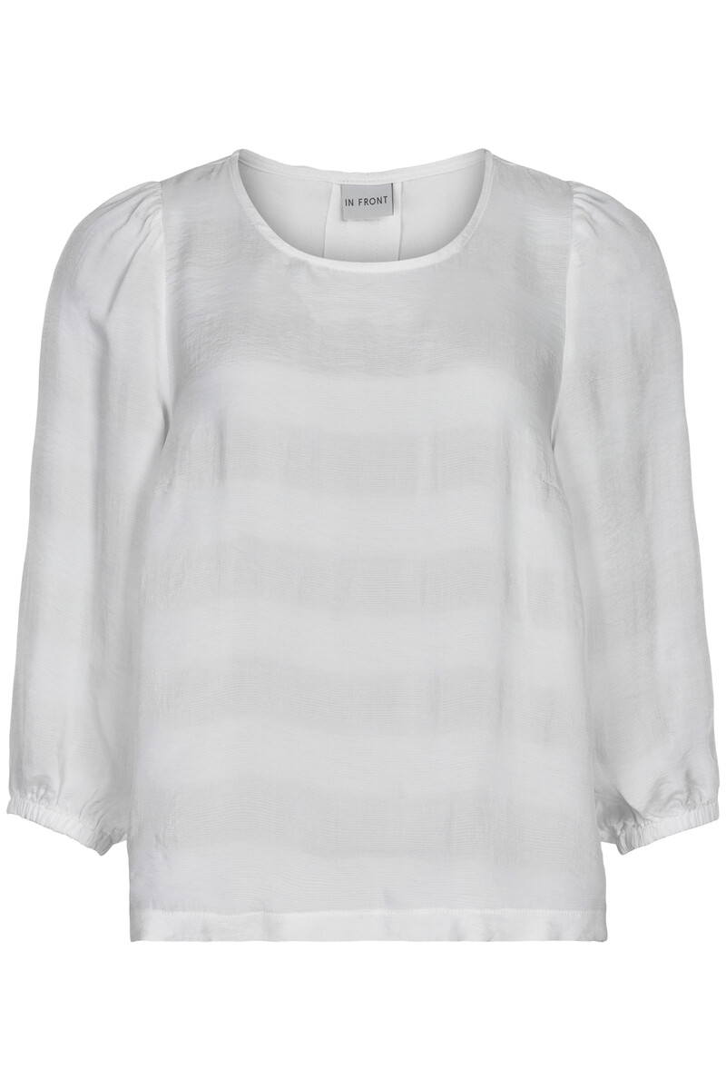 IN FRONT FILLA BLOUSE 14930 010 (White 010, S)
