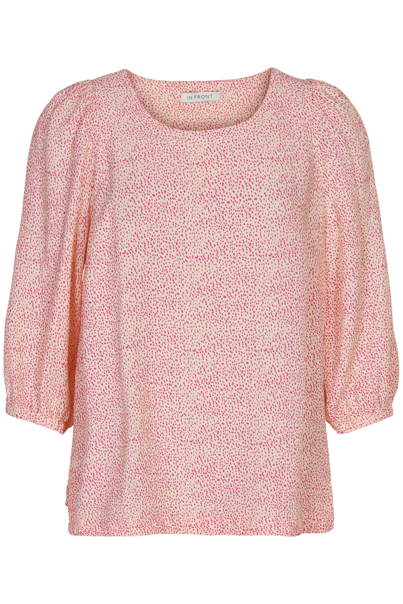 IN FRONT YALA BLOUSE 14934 221 (Pink 221, L)