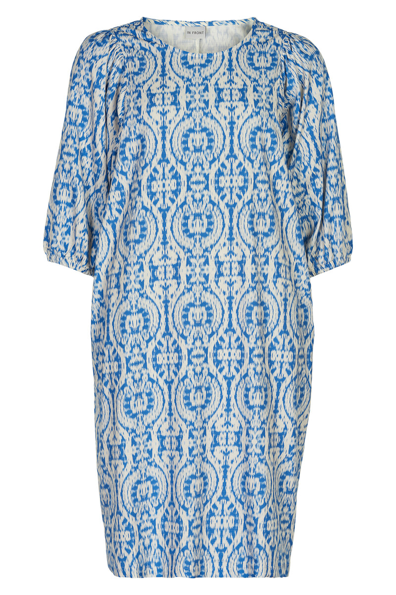 IN FRONT GEORGIE DRESS 14962 501 (Blue 501, S)