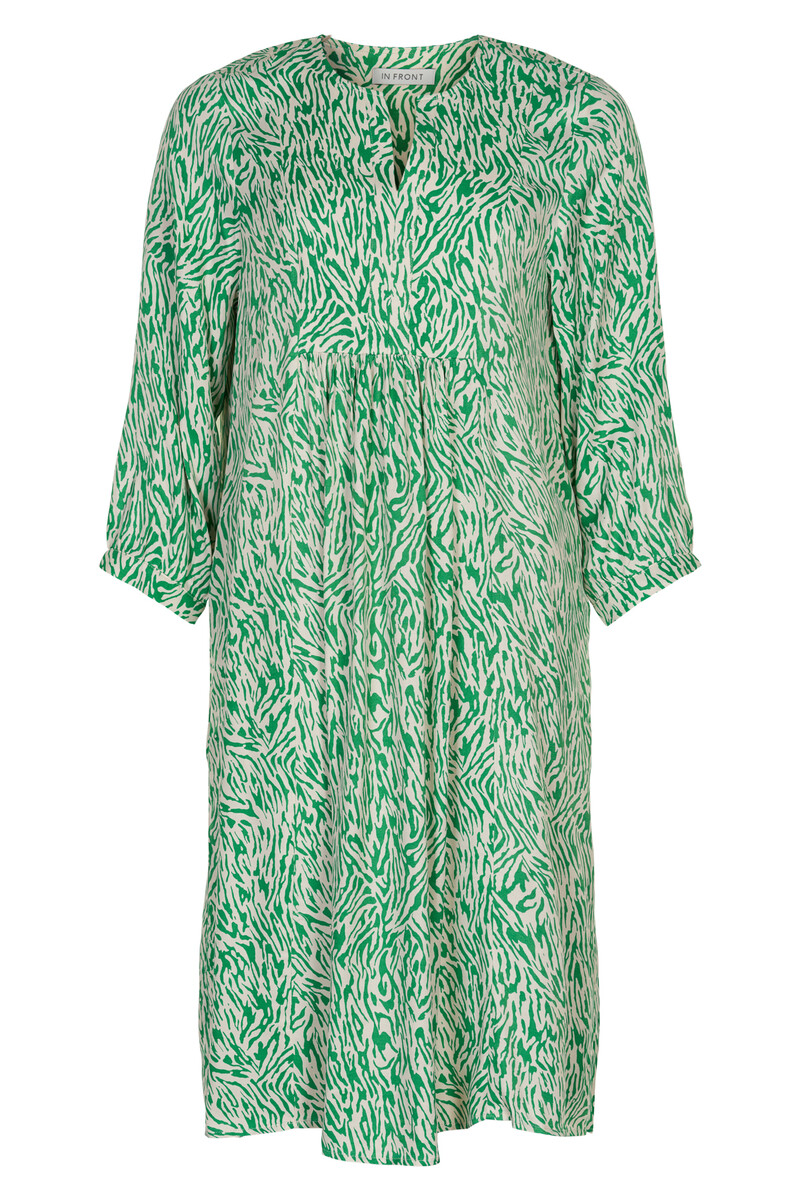 In Front Shona Kjole 14964 640 Grass 640, S, Størrelse: S, Farve: Grass 640, Dame