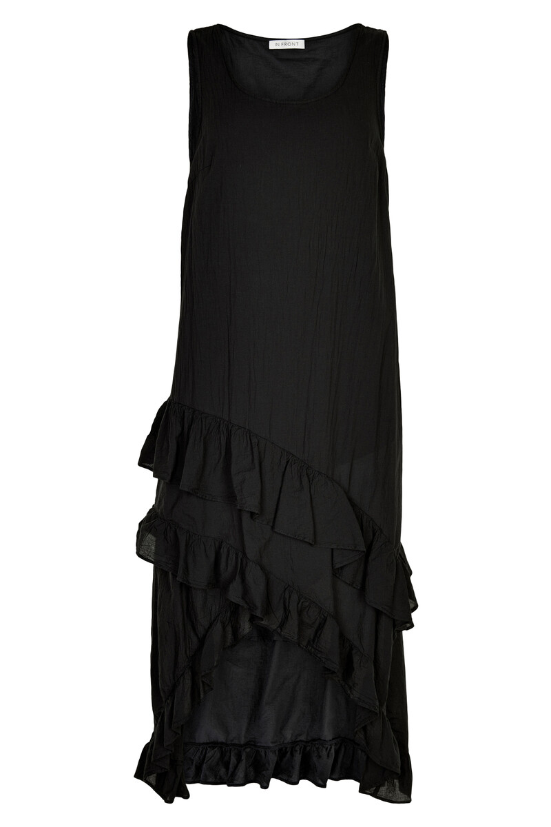 IN FRONT SANTA MARIA DRESS 15052 999 (Black 999, L)