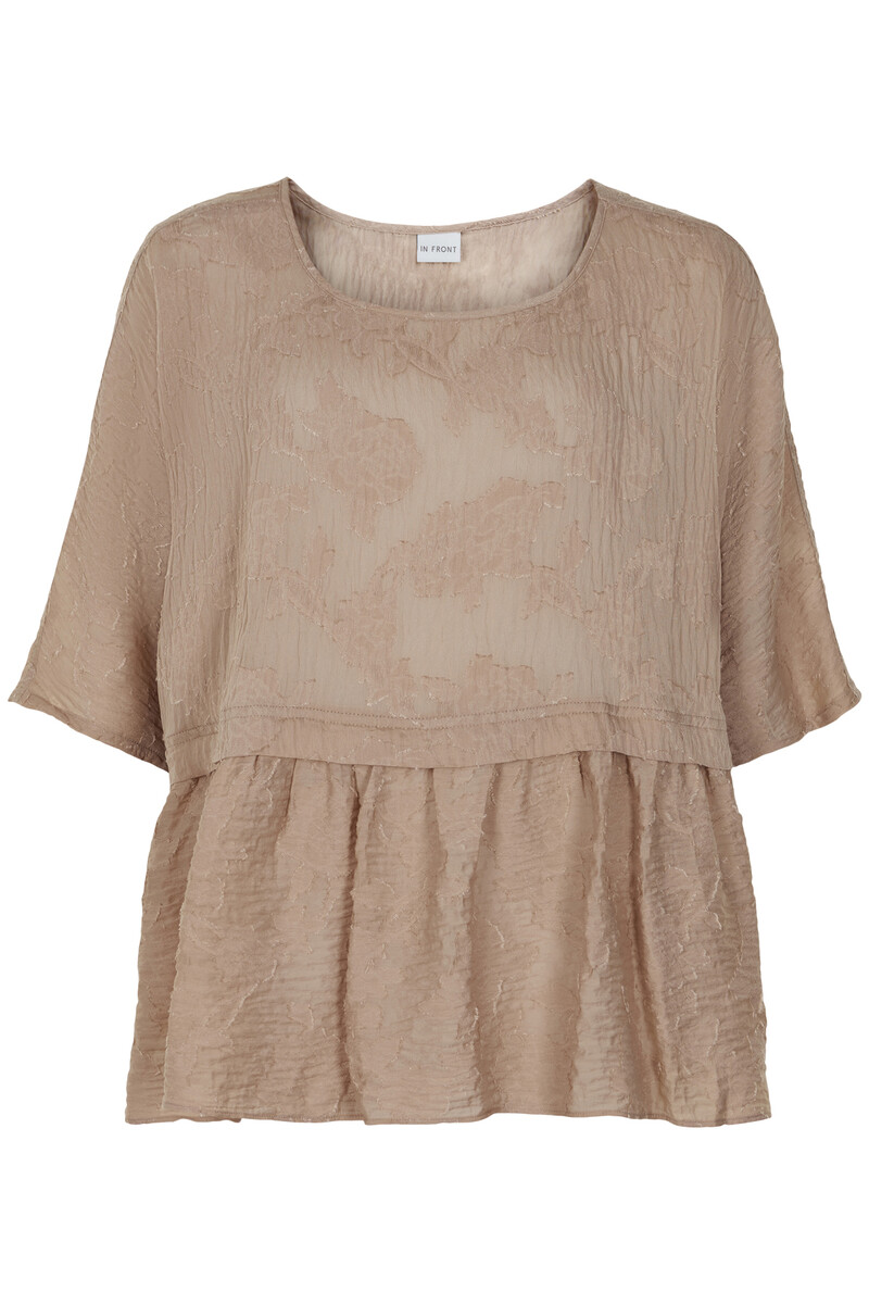 IN FRONT FINE BLOUSE 15088 191 (Sand 191, L/XL)