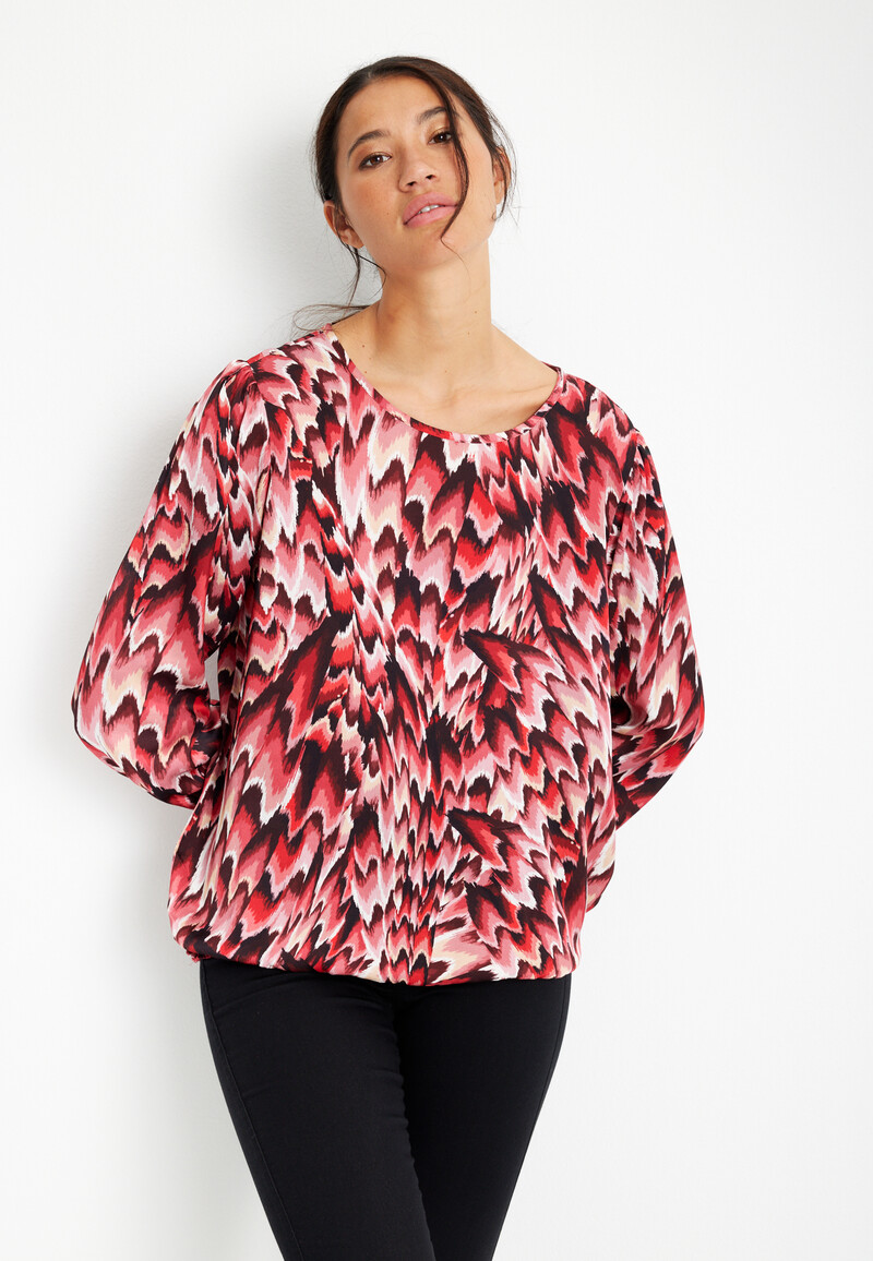 IN FRONT CHANTAL BLOUSE 15322 221 (Pink 221, XXL)