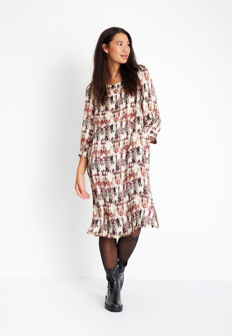 IN FRONT RAMONA DRESS 15335 215 (Rose 215, M)