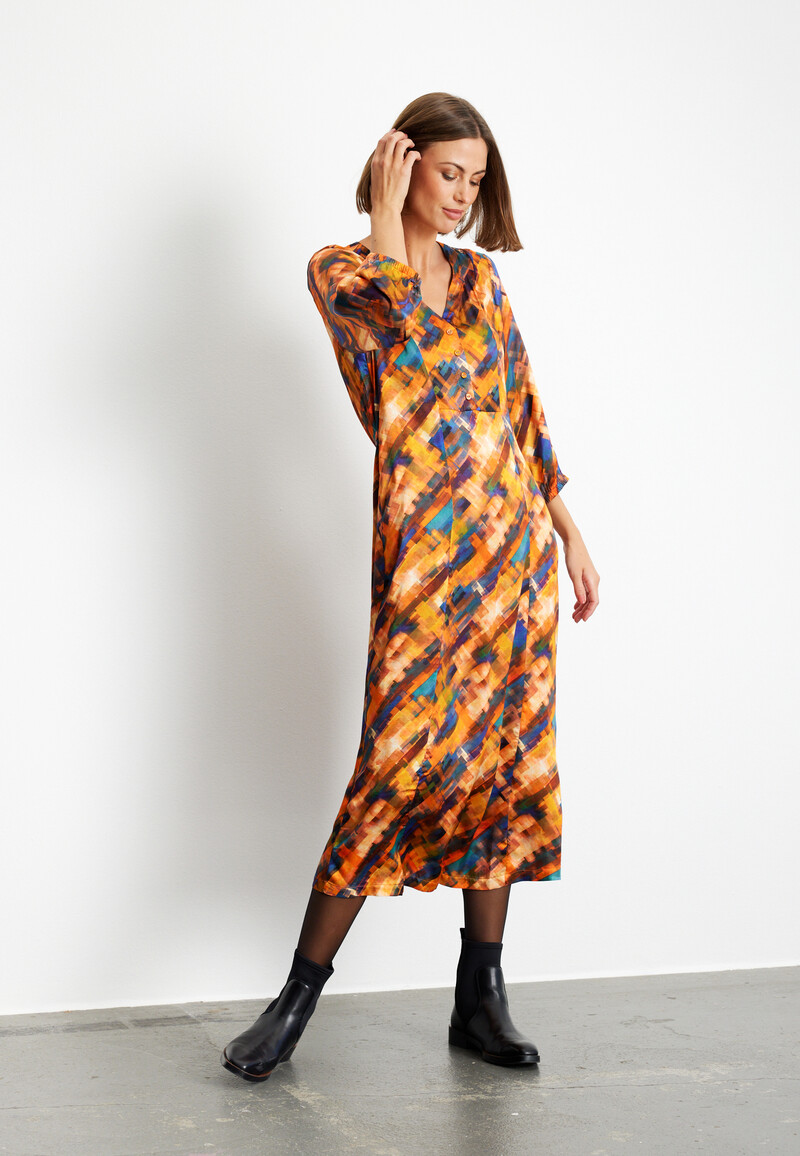 IN FRONT LUISA DRESS 15339 495 (Paprika 495, XXL)