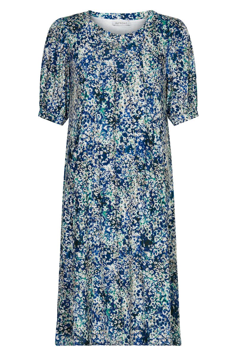 IN FRONT LUZIA DRESS 15344 501 (Blue 501, S)