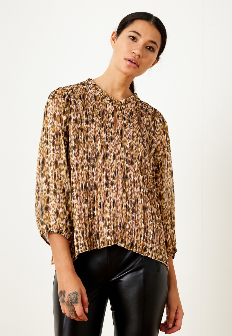 IN FRONT AMARA BLOUSE 15419 215 (Rose 215, M)