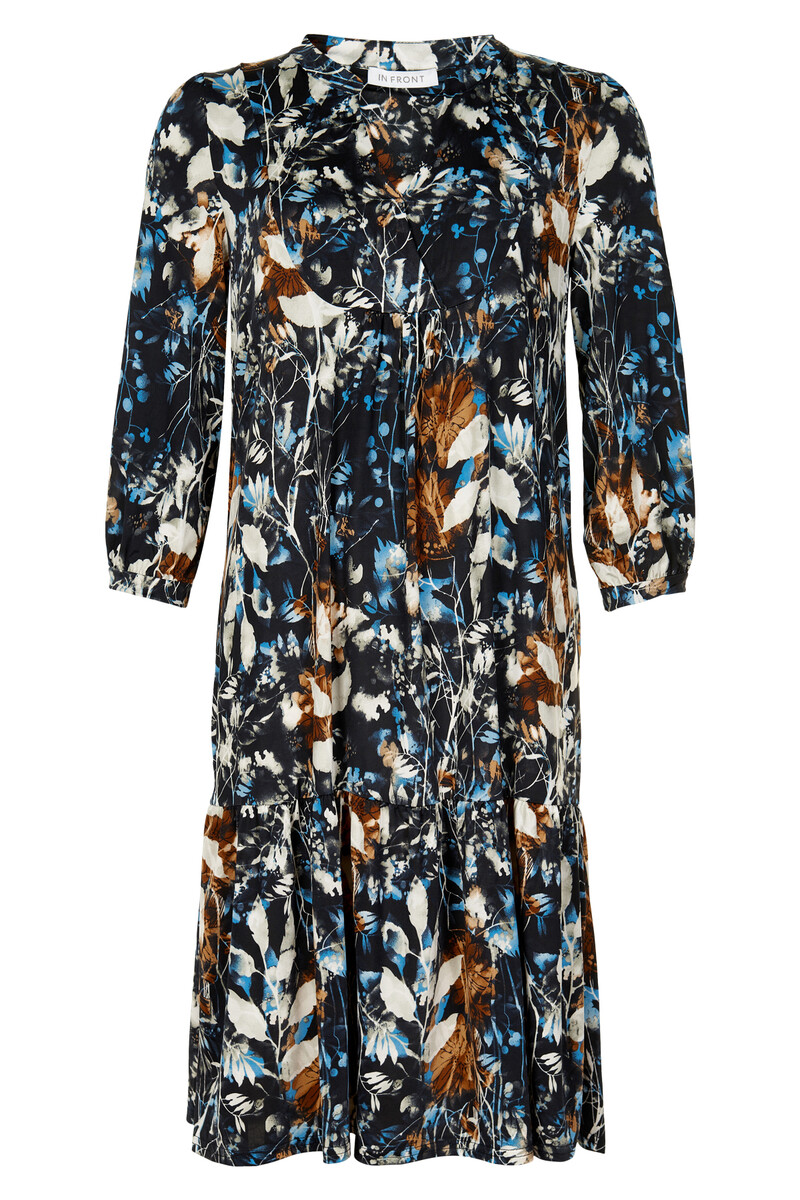 IN FRONT ANISIA DRESS 15437 501 (Blue 501, S)
