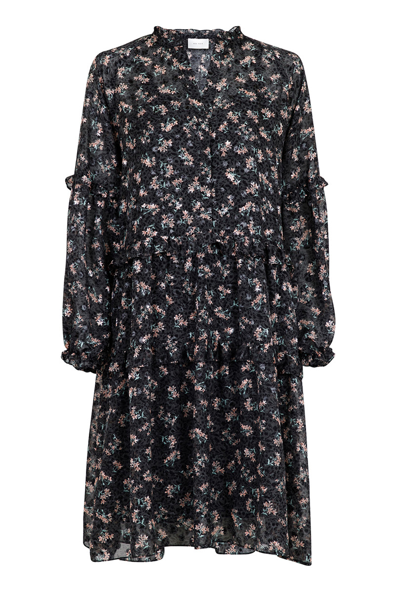 NEO NOIR HAMPTON SHADOW DRESS 154448 104 (Dark Grey, S)