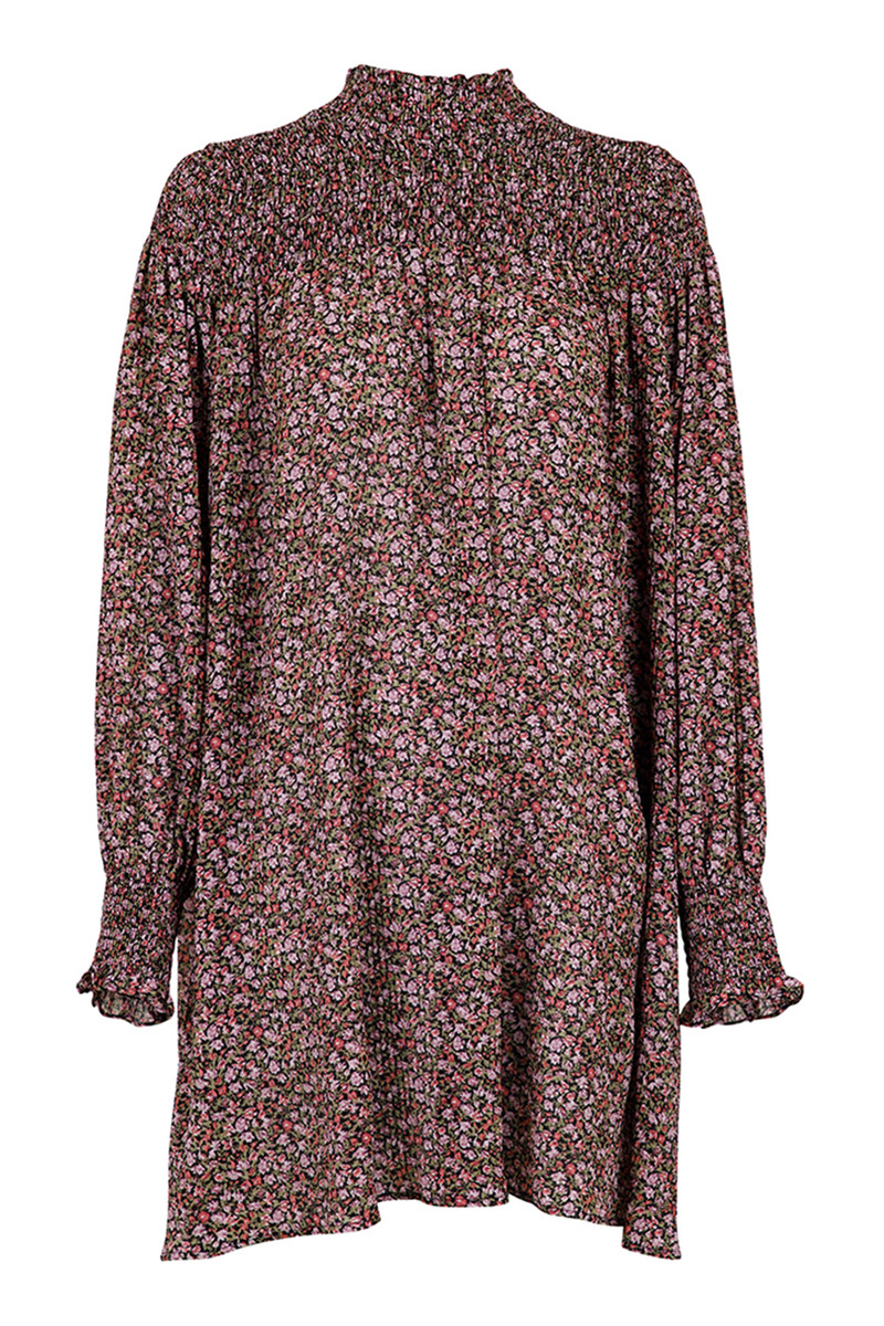 NEO NOIR MARLEY FLOWER TWIRL DRESS 155014 100 (Black, XS)