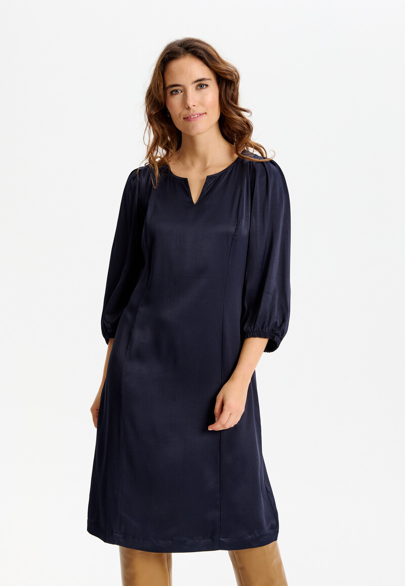 IN FRONT ESMERALDA DRESS 15507 591 (Navy 591, M)