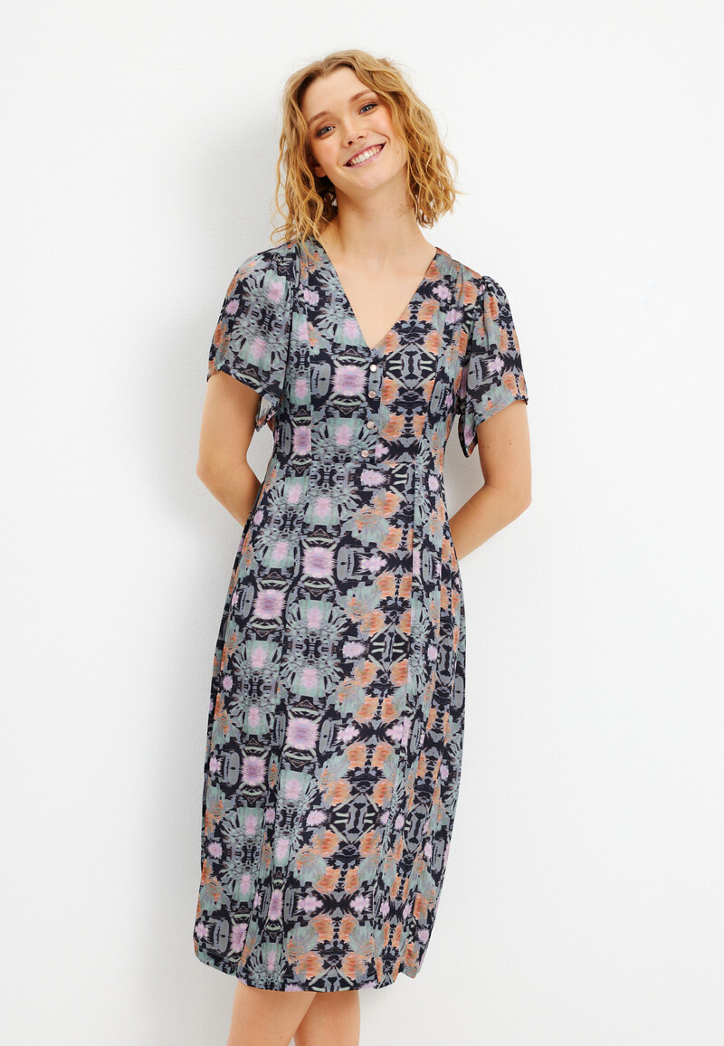 IN FRONT MONTANA DRESS 15570 591 (Navy 591, M)
