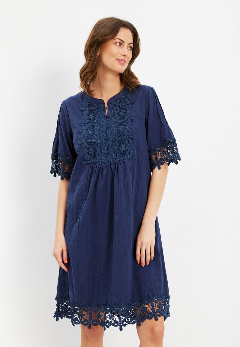IN FRONT SANDY DRESS 15703 591 (Navy 591, S)