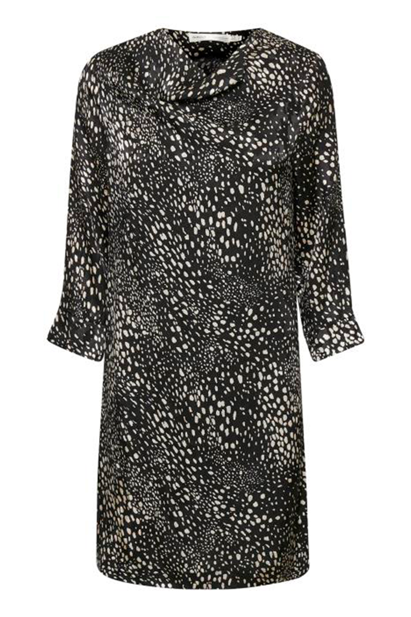 INWEAR PEELINAIW DRESS 30105690 300308 (Black Dotted, 40)