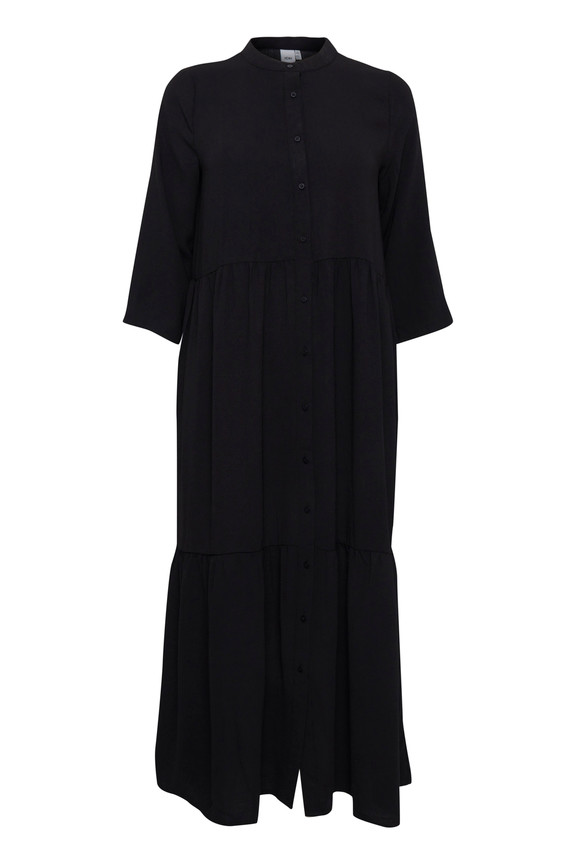 ICHI IHCASSIDY DRESS 20110277 10011 (Black 10011, 34)
