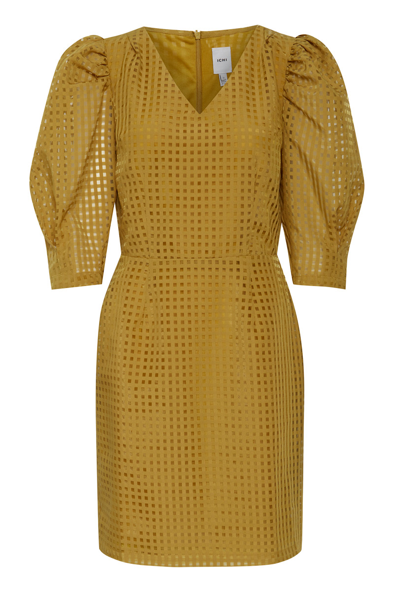ICHI IHKAY DRESS 20112569 170843 (Bronze Mist, 42)