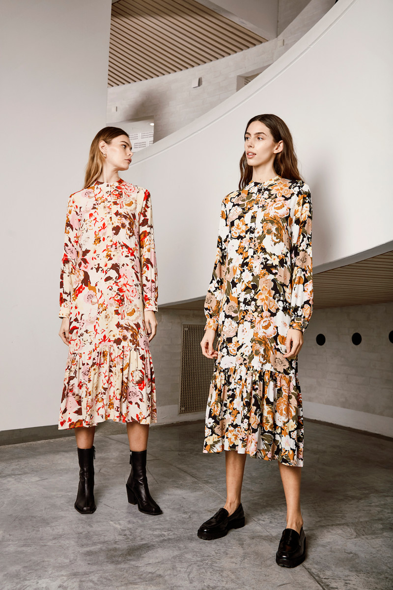 ICHI ELIXEN DRESS 20114619 194008 (Black 194008, 40)