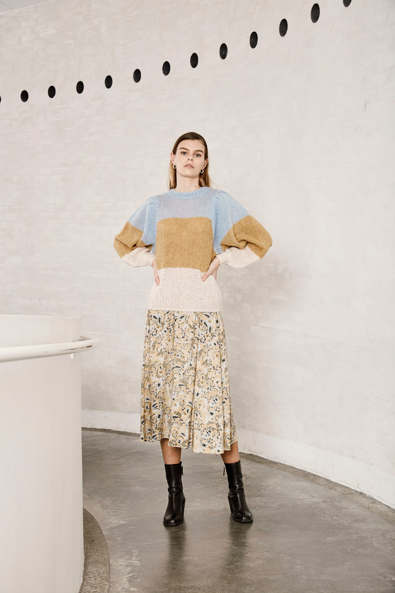 5: ICHI MACRINA PULLOVER 20114841 144210 (Celestial Blue, XS)