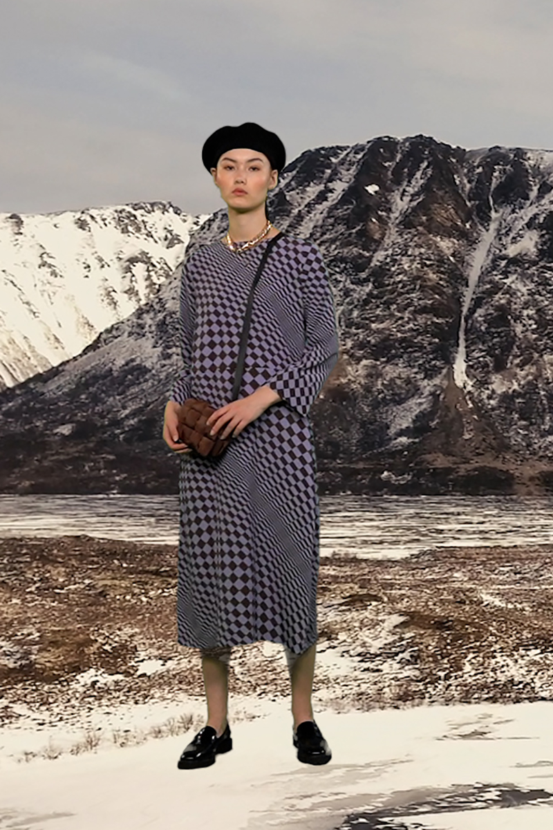 ICHI IHKOJUNI DRESS 20116808 173817 (Daybreak, 38)