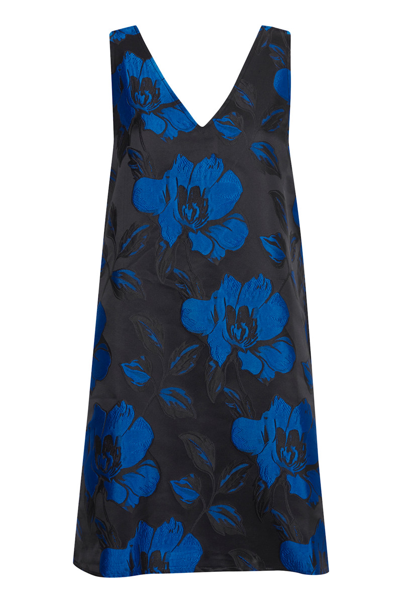 ICHI IXPALOMA DRESS 20117303 194008 (Black, 36)