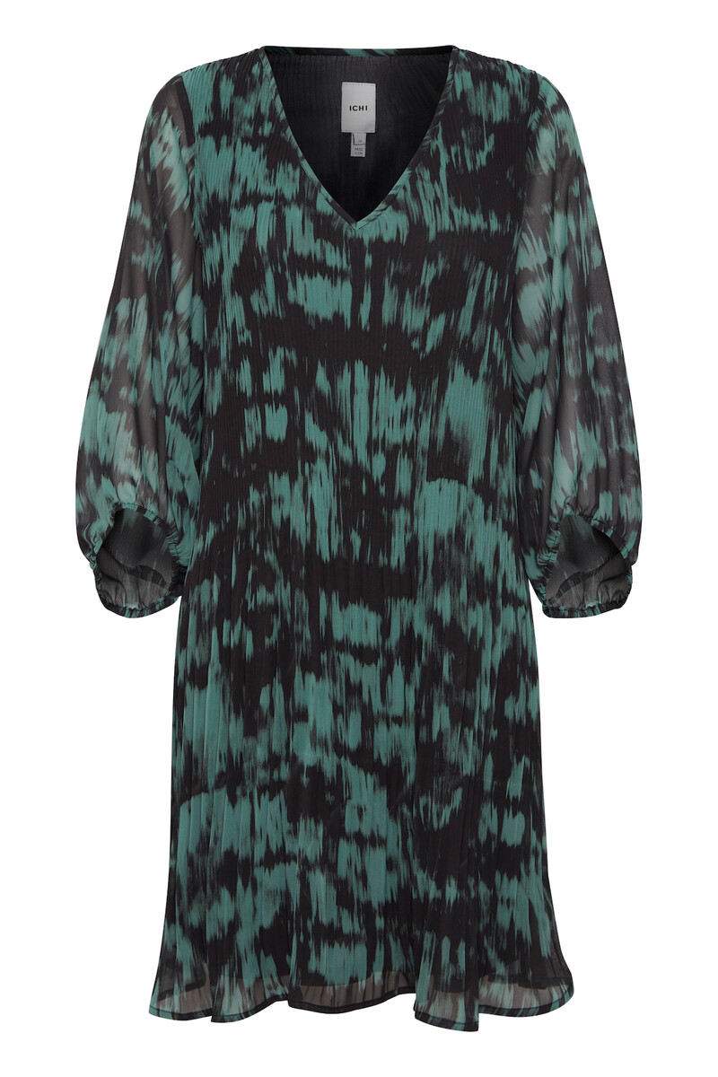 ICHI IHBALLY DRESS 20117431 201504 (Blue Spruce Shadow, 38)