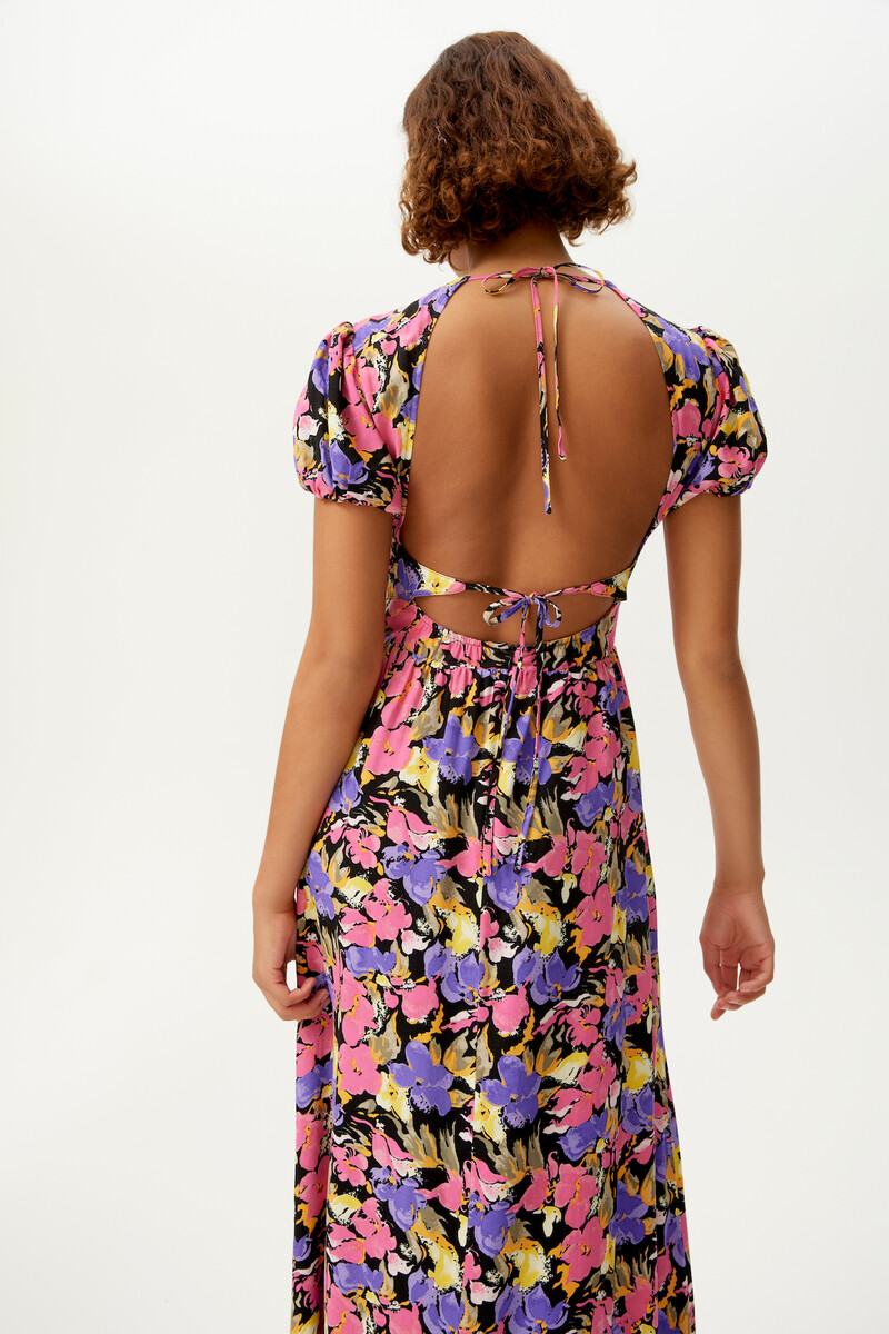 GESTUZ ALTELAGZ MIDI DRESS 10906159 102838 (Multi Floral, 38)