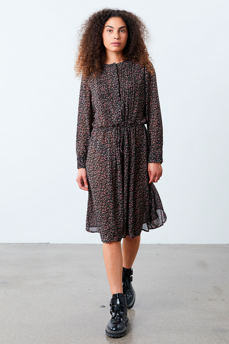 LOLLYS LAUNDRY FIONA DRESS 22402-3083 74 (Flower Print, M)