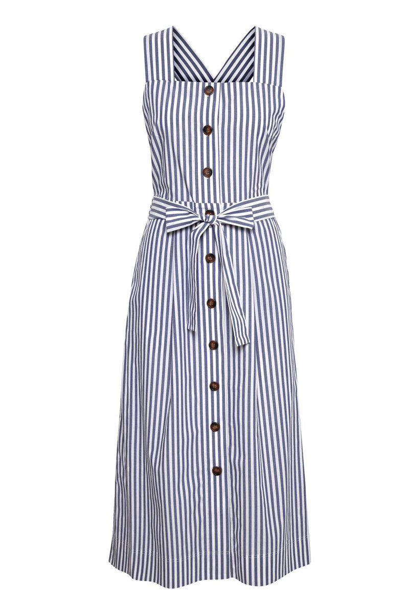 InWear FLEW DRESS 30104628 B (Blue And White 11444, 34)