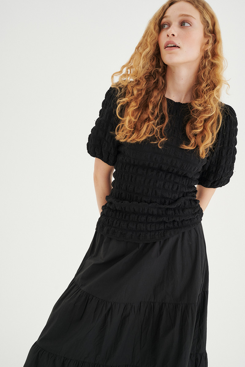 INWEAR VANYAL BLOUSE 30106208 194008 (Black, XXL)