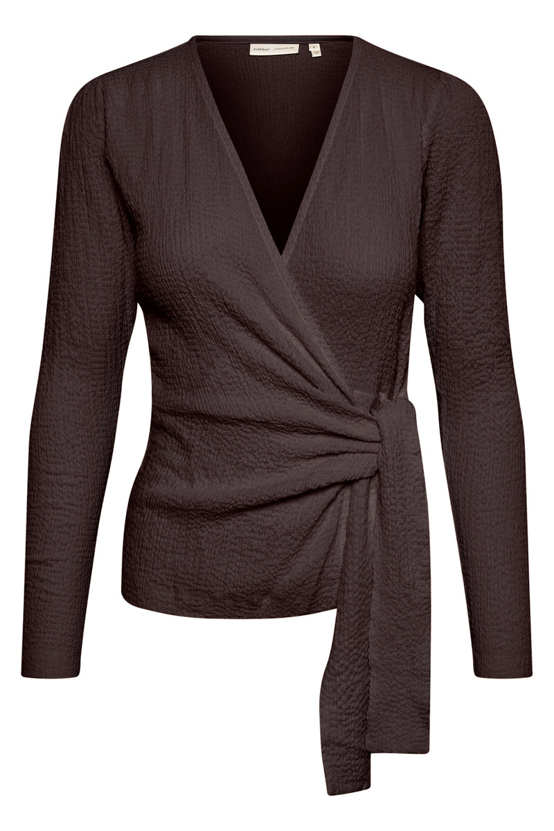INWEAR NEMOIW WRAP BLOUSE 30107002 191101 (Truffle, S)